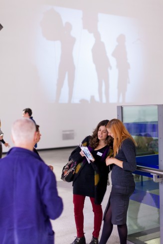 ICA at Canary Wharf Screen. Photograph: Benedict Johnson

