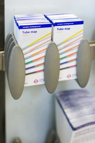 Untitled, Tomma Abts, Tube Map cover, 2016
Photo: Benedict Johnson